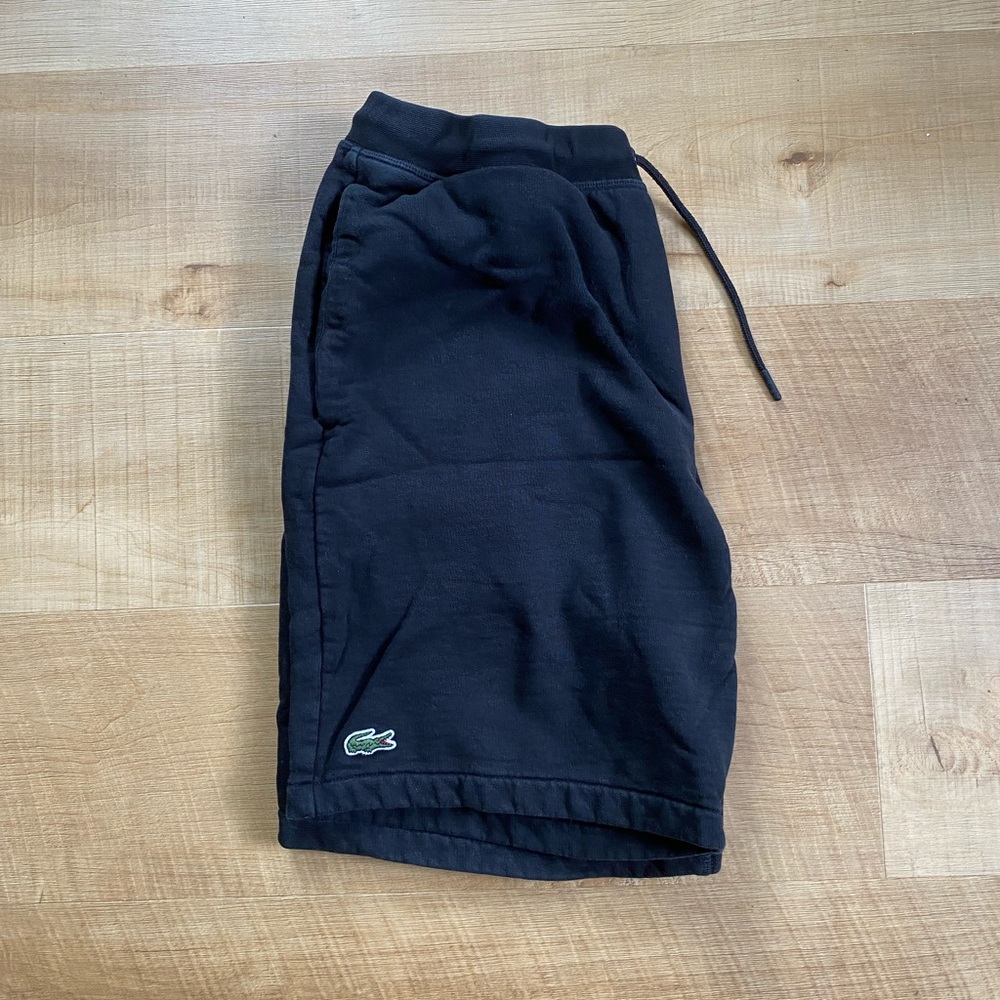 Lacoste Black Fleece Shorts